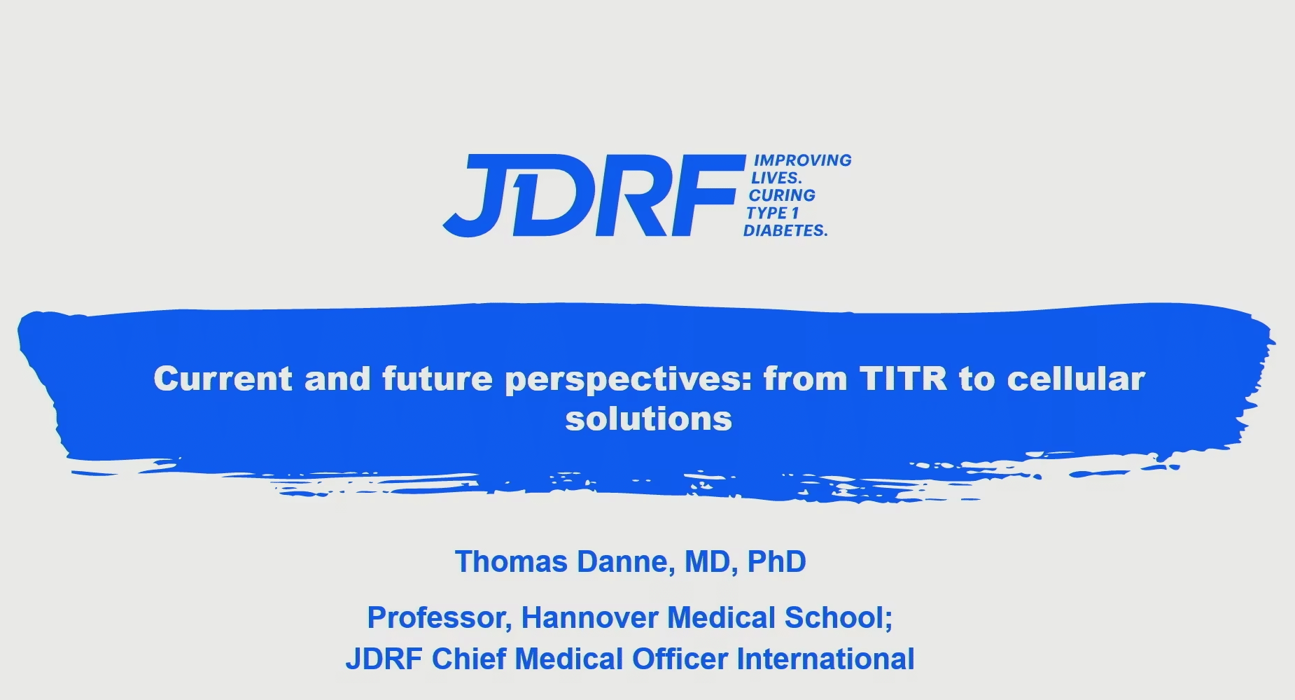 Current and future perspectives: from TITR to cellular solutions